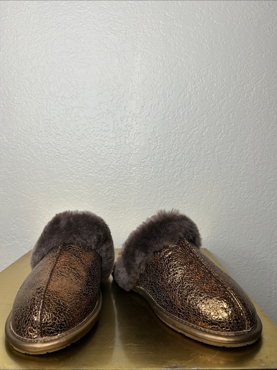 UGG Shoes - UGG Women's Chestnut Faux-Fur Slide Slippers - Brown
